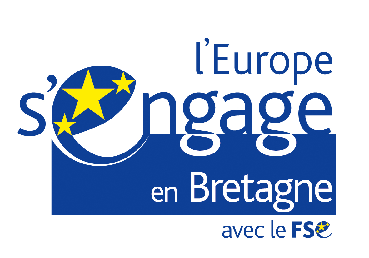 Logo L'Europe s'engage en Bretagne